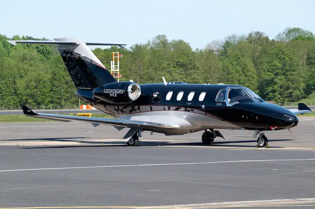 Cessna Citation M2 on the ramp