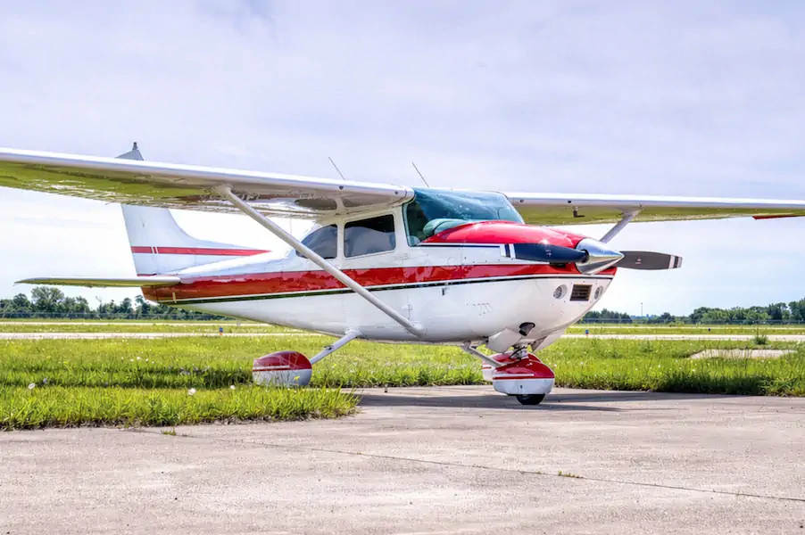 Cessna 182 Parked